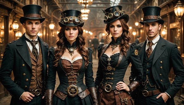 Embrace your style with unique steampunk fashion finds